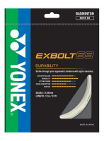 Струна бадминтонная Yonex Exbolt 68 White 10m